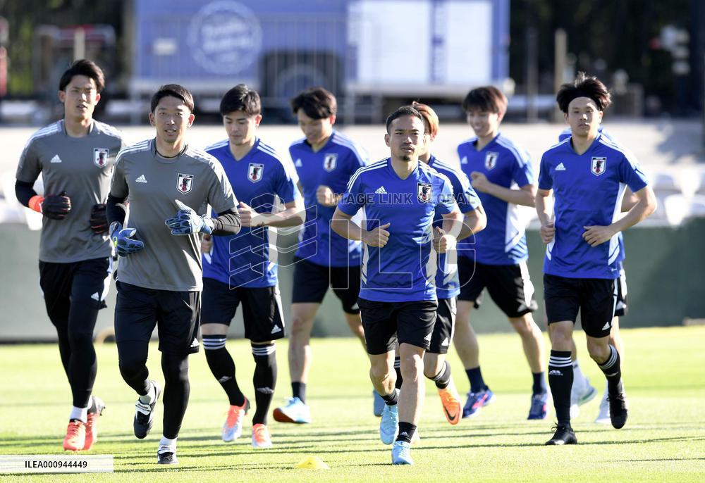 Football: Japan-Australia World Cup qualifier