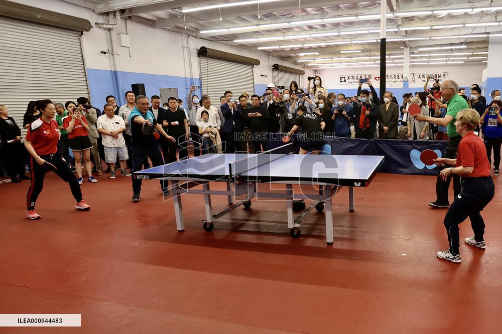U.S.-LOS ANGELES-PING-PONG DIPLOMACY