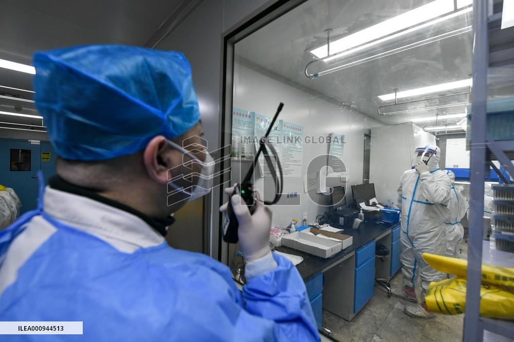 CHINA-TIANJIN-TESTING BASE-MEDICAL WORKER (CN)