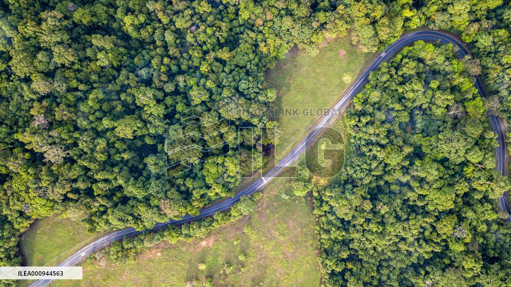 THAILAND-KHAO YAI NATIONAL PARK-AERIAL VIEW