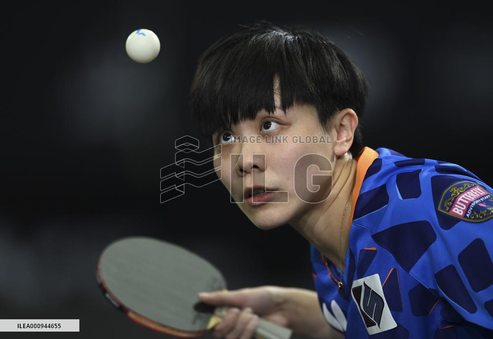 (SP)DOHA-QATAR-TABLE TENNIS-WTT CONTENDER 2022-WOMEN'S SINGLES
