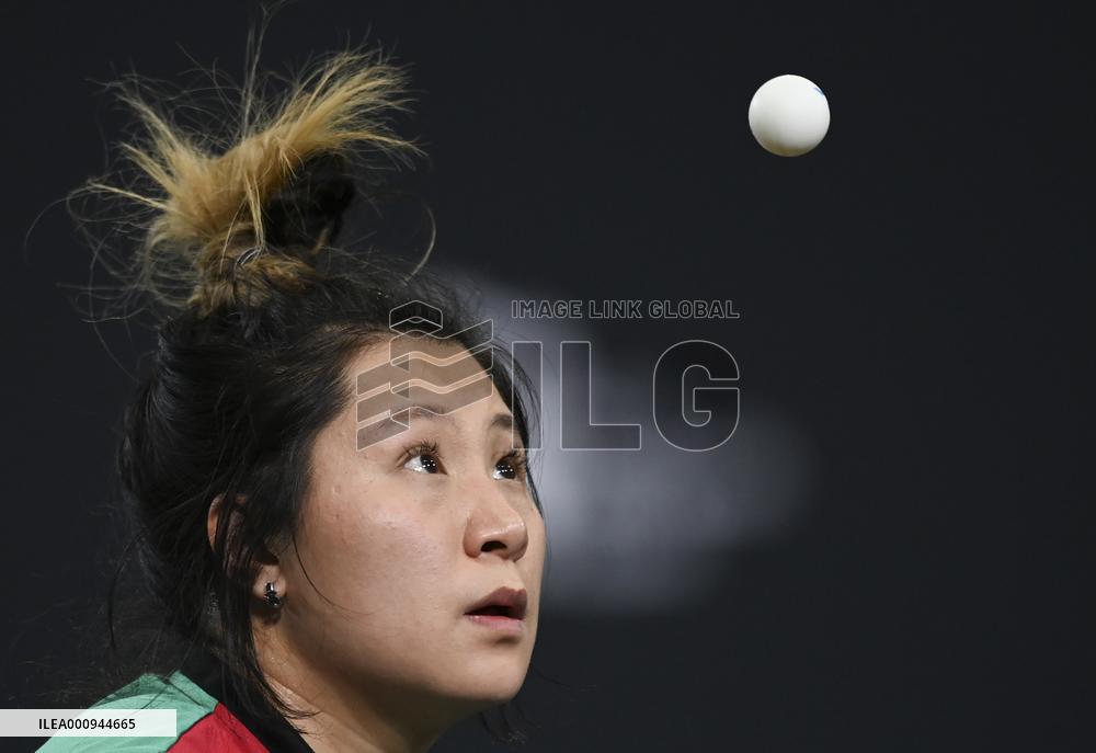 (SP)DOHA-QATAR-TABLE TENNIS-WTT CONTENDER 2022-WOMEN'S SINGLES