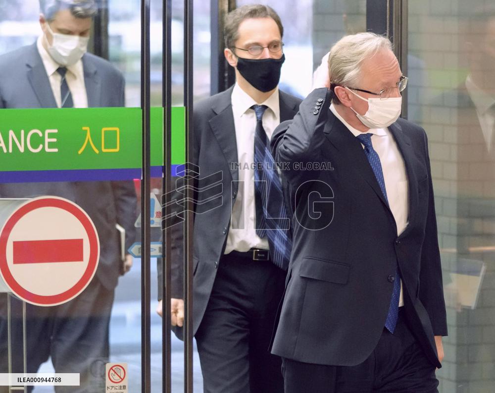 Russian Ambassador to Japan Mikhail Galuzin