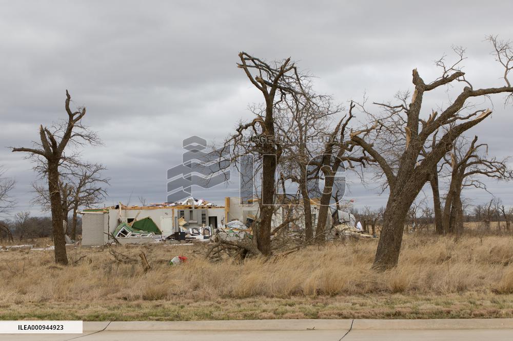 U.S.-TEXAS-JACKSBORO-TORNADO-AFTERMATH