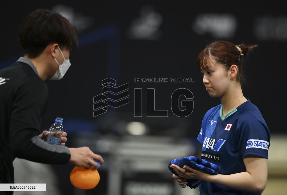 (SP)DOHA-QATAR-TABLE TENNIS-WTT CONTENDER 2022-WOMEN'S SINGLES