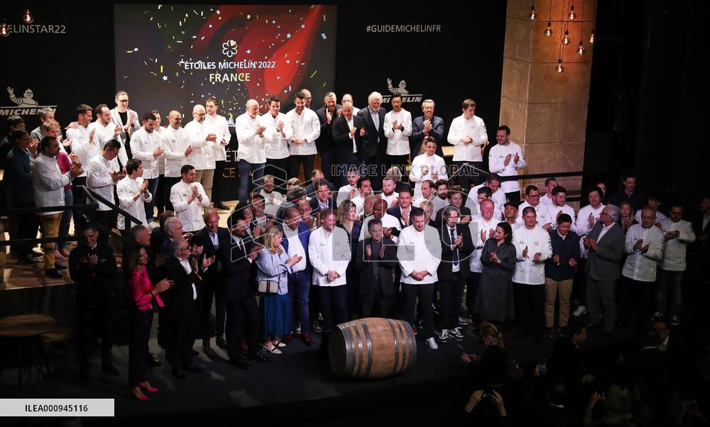FRANCE-COGNAC-MICHELIN GUIDE-AWARD CEREMONY