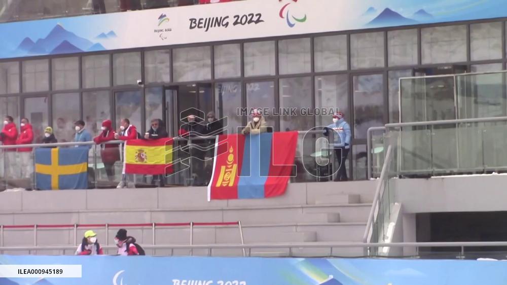 Mongolian Paralympic official hails organization of Beijing Paralympics