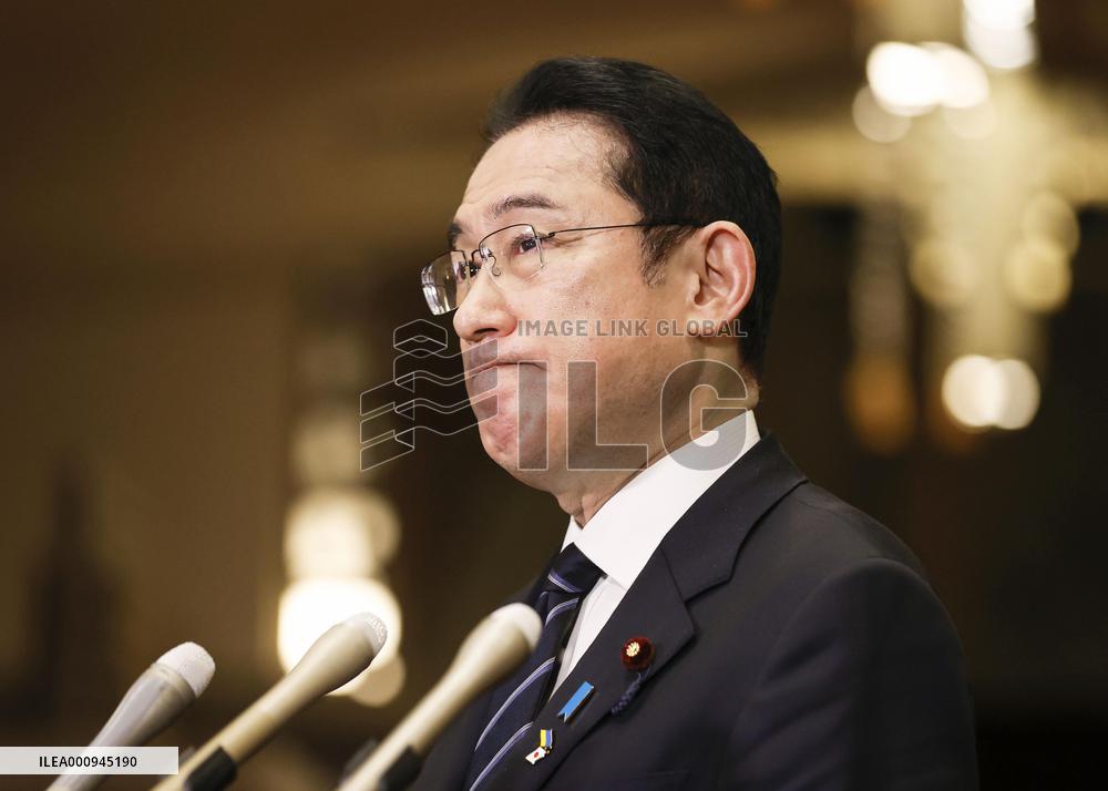 Japan PM Kishida after Zelenskyy's speech
