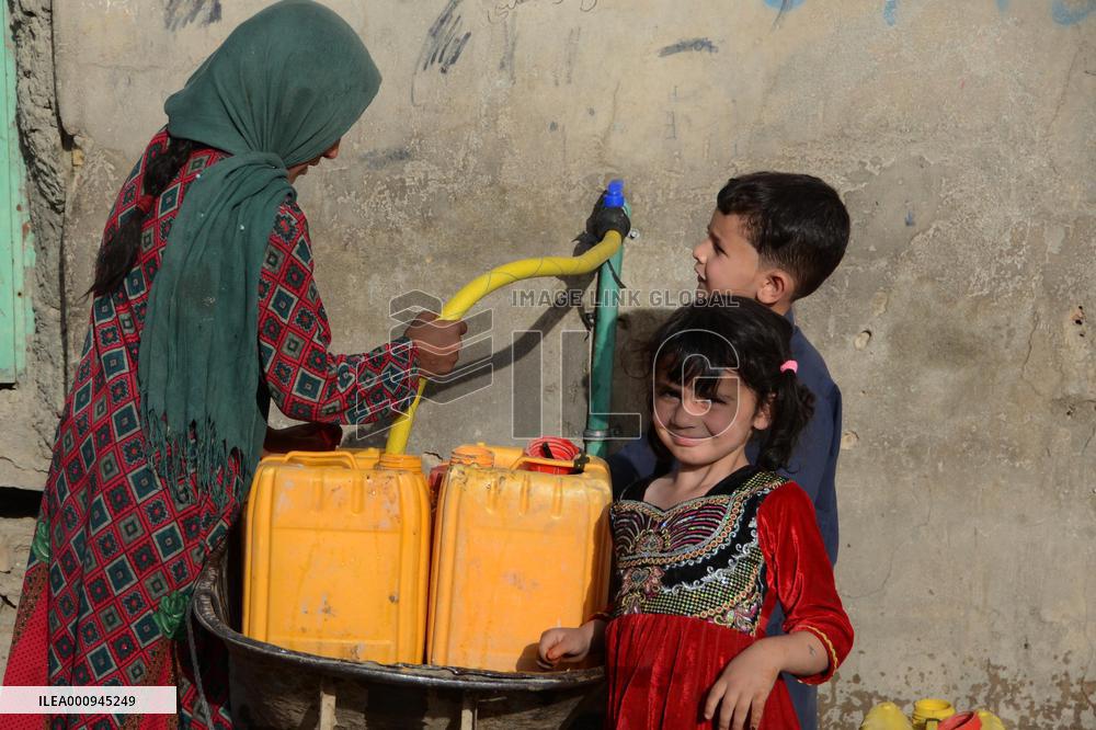 AFGHANISTAN-KANDAHAR- WORLD WATER DAY