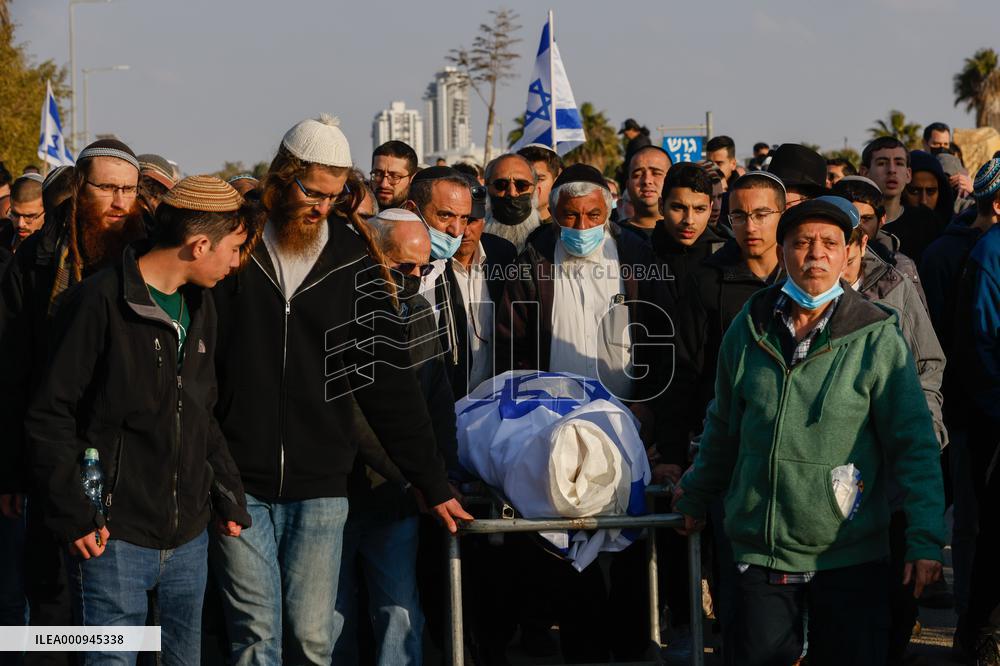 ISRAEL-BEERSHEBA-ATTACK-VICTIM-FUNERAL