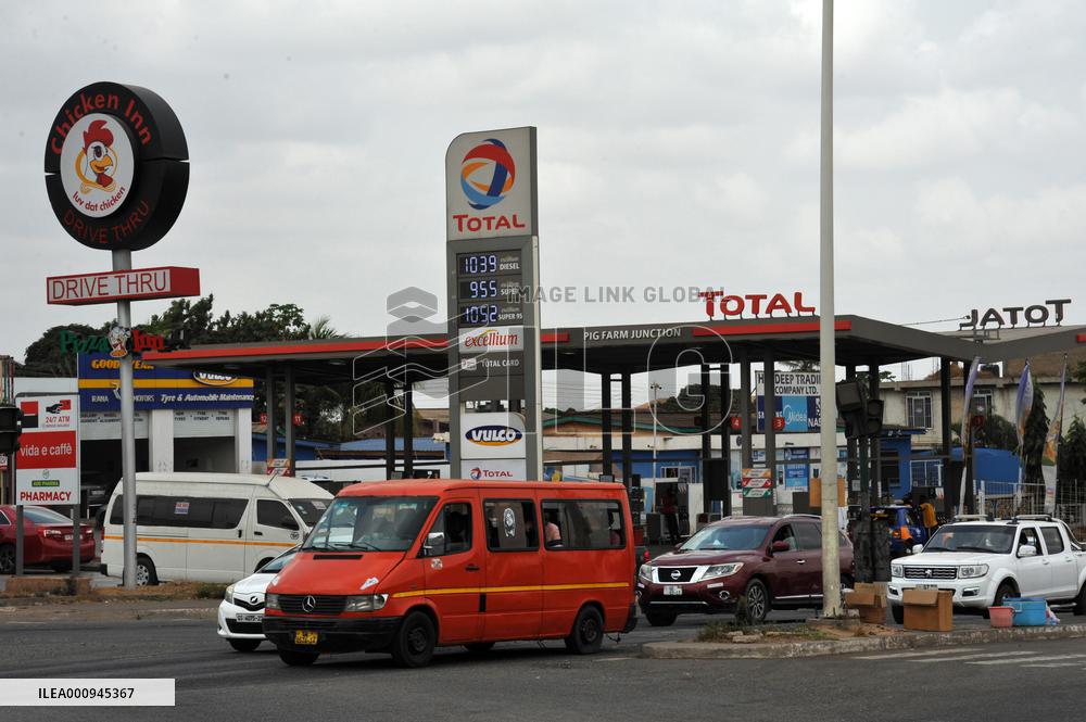 GHANA-ACCRA-FUEL PRICE-HIKE