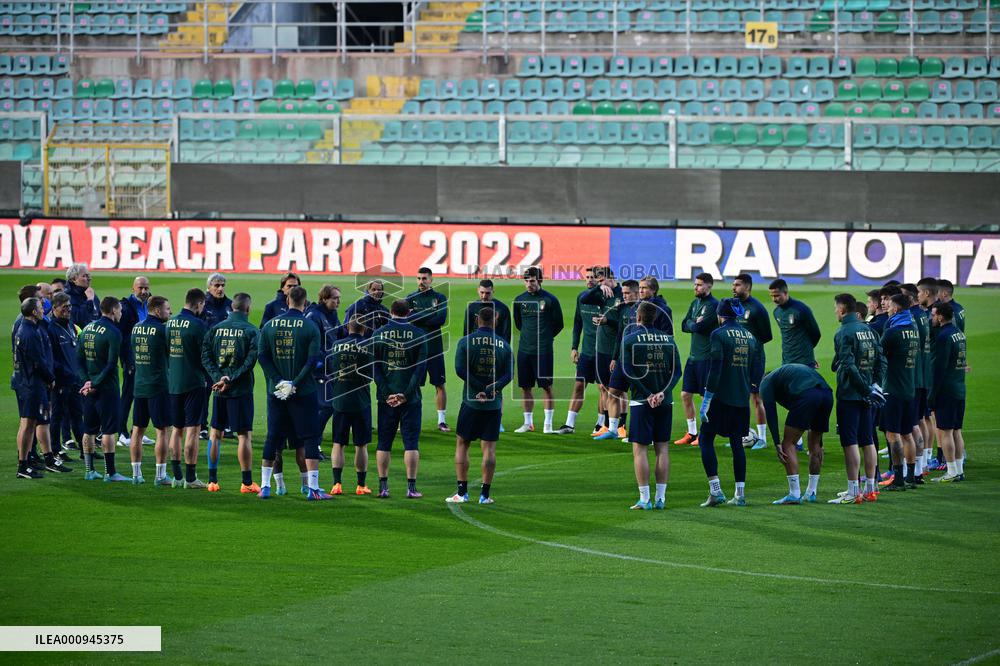(SP)ITALY-PALERMO-FOOTBALL-FIFA WORLD CUP 2022 QUALIFIER-ITALY-TRAINING