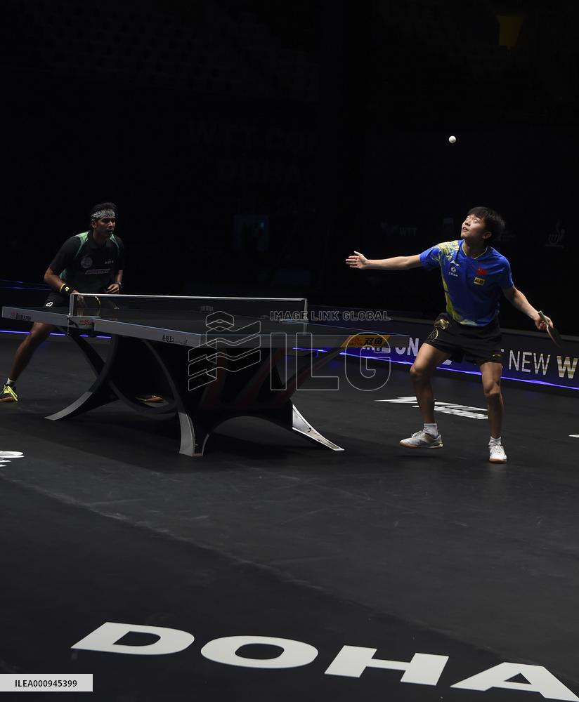 (SP)DOHA-QATAR-TABLE TENNIS-WTT CONTENDER 2022-MEN'S SINGLES