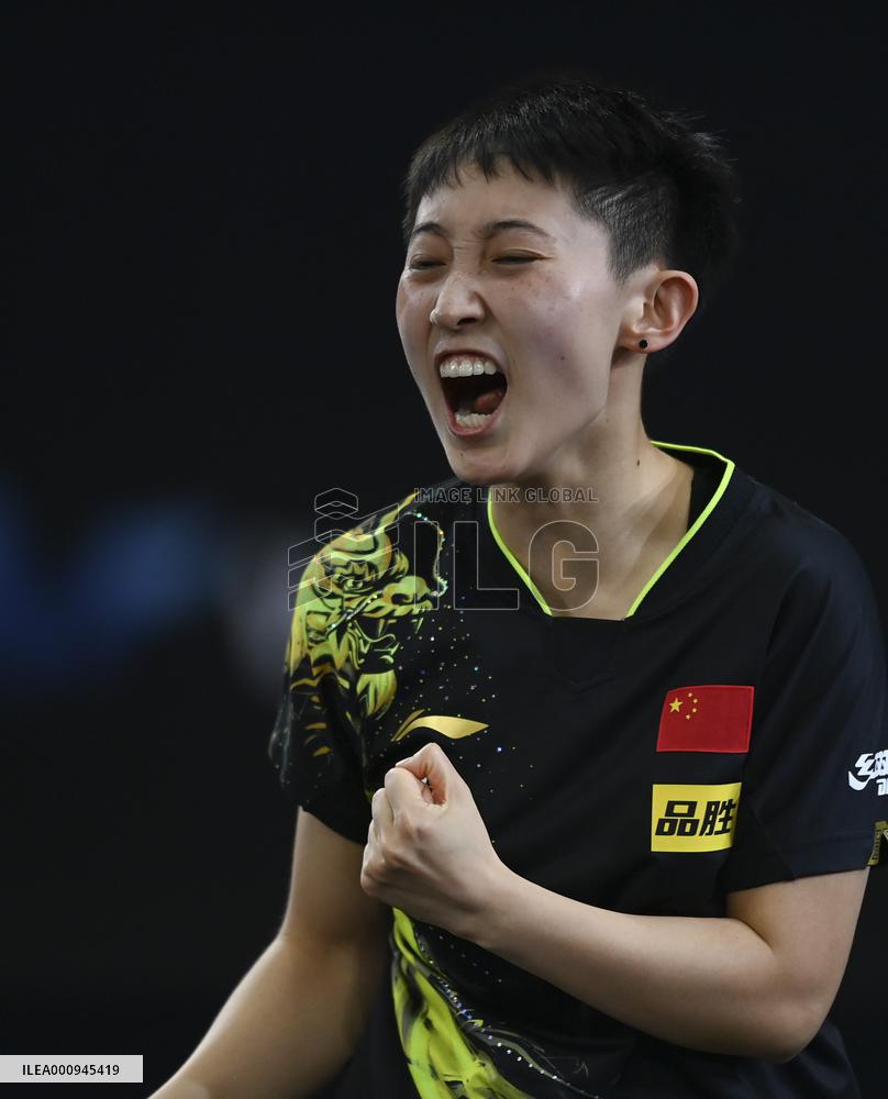 (SP)DOHA-QATAR-TABLE TENNIS-WTT CONTENDER 2022-WOMEN'S SINGLES