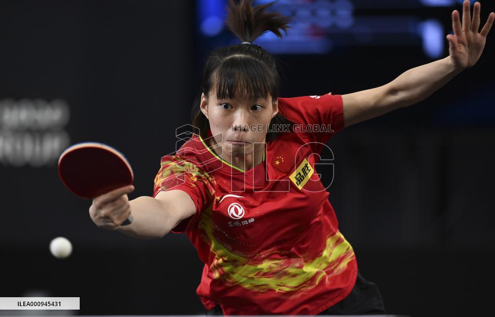 (SP)DOHA-QATAR-TABLE TENNIS-WTT CONTENDER 2022-WOMEN'S SINGLES