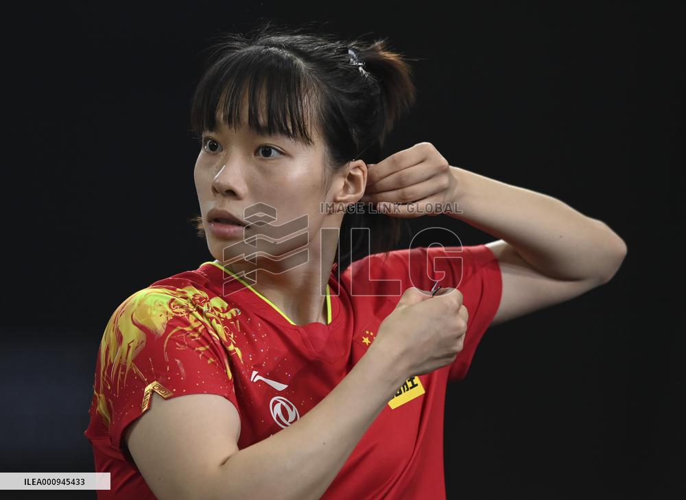 (SP)DOHA-QATAR-TABLE TENNIS-WTT CONTENDER 2022-WOMEN'S SINGLES