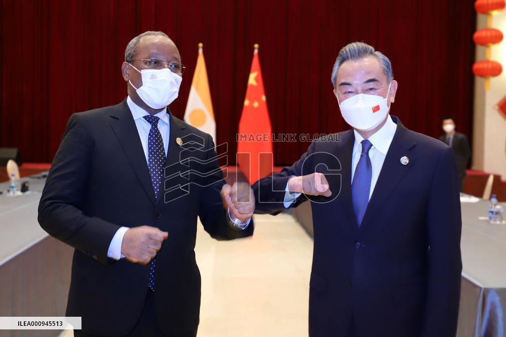 PAKISTAN-ISLAMABAD-NIGERIEN FM-CHINA-WANG YI-MEETING