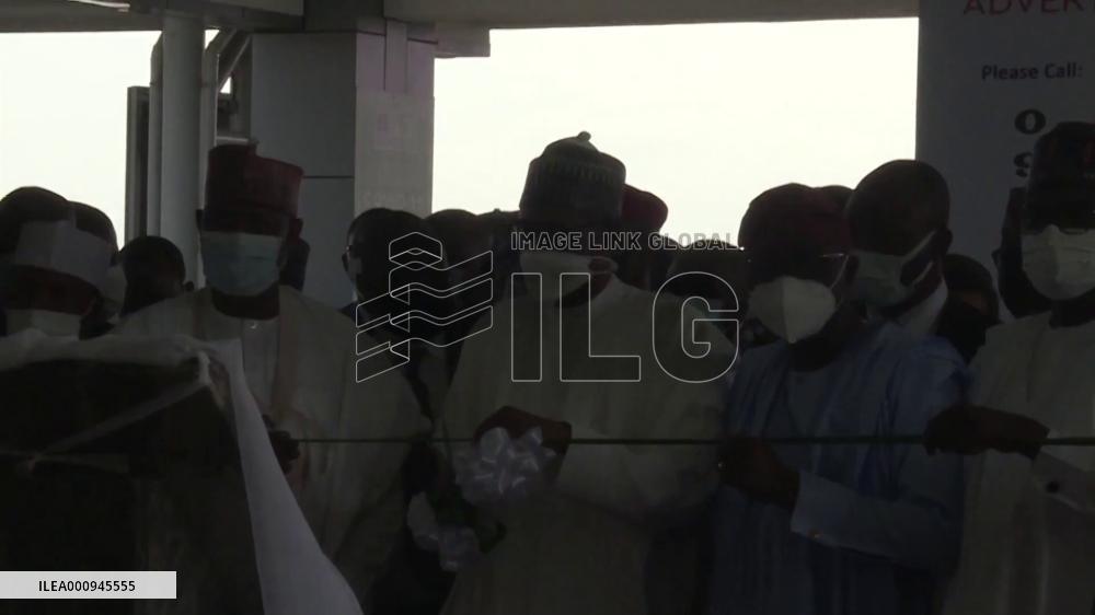 Nigerian president commissions Chinese-assisted airport terminal in economic hub