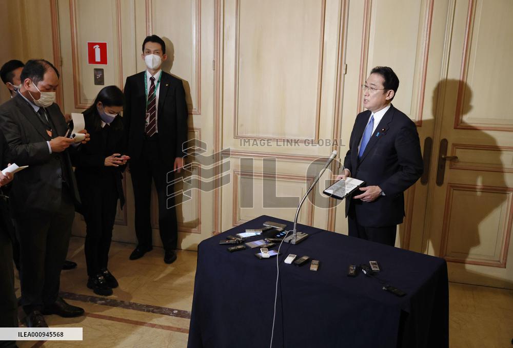 Japan PM Kishida on N. Korean missile launch