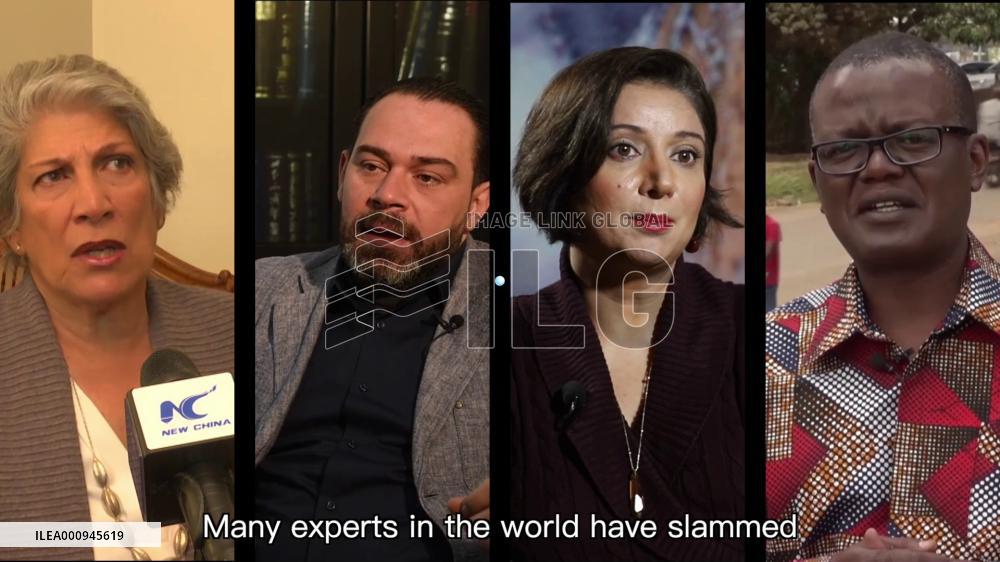 GLOBALink | Int'l experts slam U.S. double standards amid Russia-Ukraine conflict