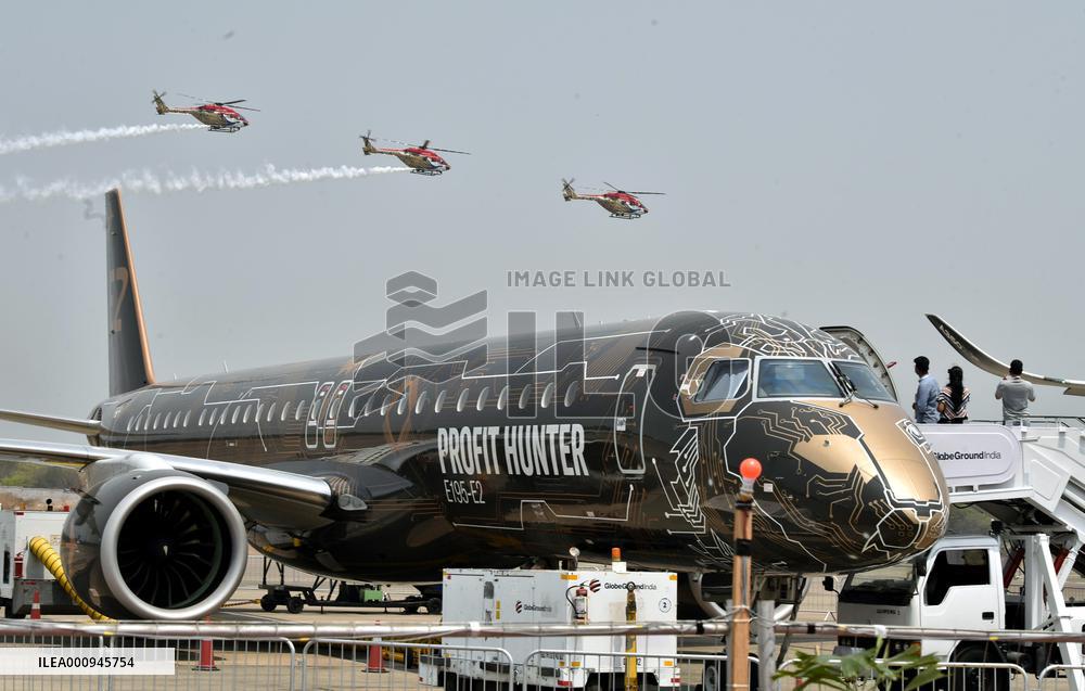 INDIA-HYDERABAD-AVIATION SHOW