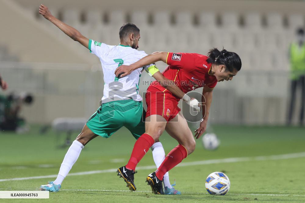 (SP)UAE-SHARJAH-FOOTBALL-FIFA WORLD CUP 2022 QUALIFIER-CHINA VS SAUDI ARABIA