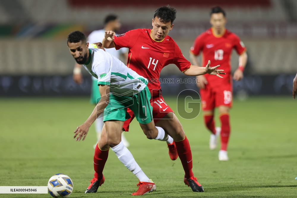 (SP)UAE-SHARJAH-FOOTBALL-FIFA WORLD CUP 2022 QUALIFIER-CHINA VS SAUDI ARABIA