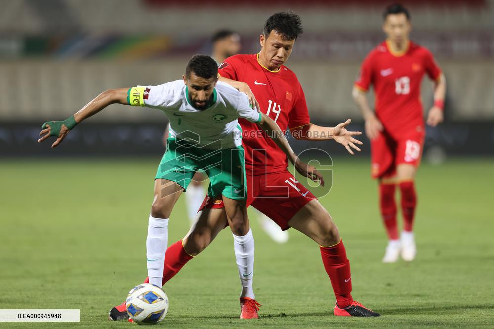 (SP)UAE-SHARJAH-FOOTBALL-FIFA WORLD CUP 2022 QUALIFIER-CHINA VS SAUDI ARABIA