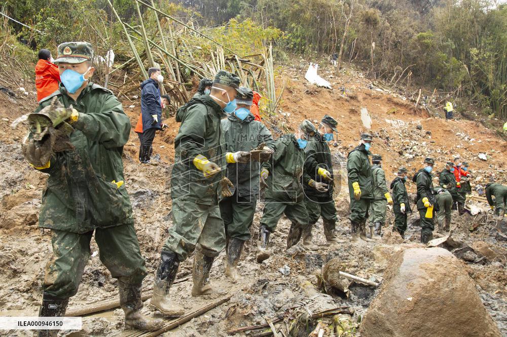 CHINA-GUANGXI-PLANE CRASH-RESCUE (CN)