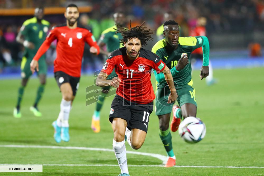 (SP)EGYPT-CAIRO-FOOTBALL-FIFA 2022 WORLD CUP QUALIFIER-EGYPT VS SENEGAL
