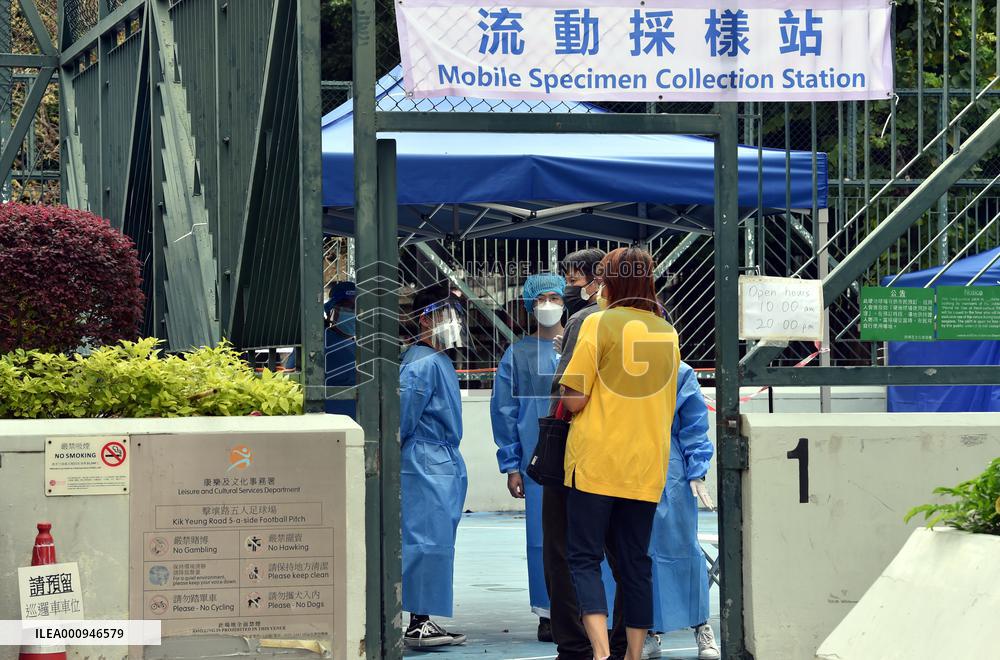 CHINA-HONG KONG-COVID-19-CASES (CN)