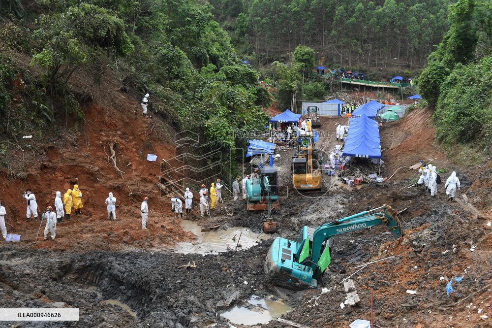 CHINA-GUANGXI-TENGXIAN-PLANE CRASH SITE-SEARCH & RESCUE (CN)