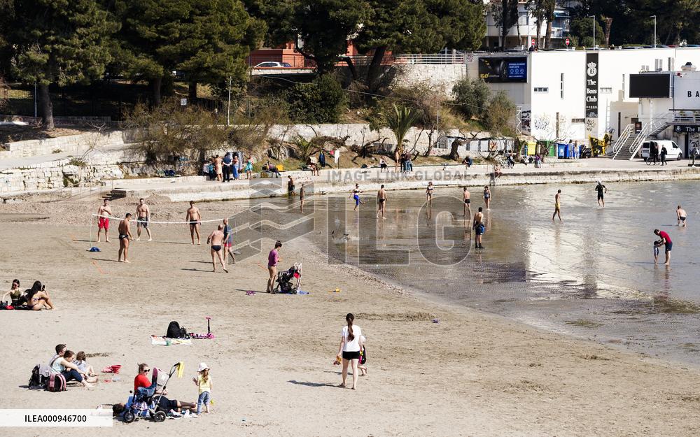 CROATIA-ZAGREB-BEACH