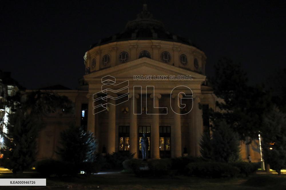 ROMANIA-BUCHAREST-EARTH HOUR