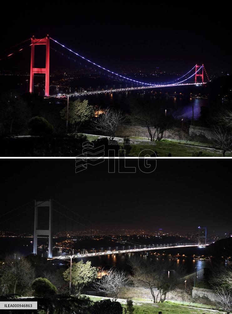 TURKEY-ISTANBUL-EARTH HOUR