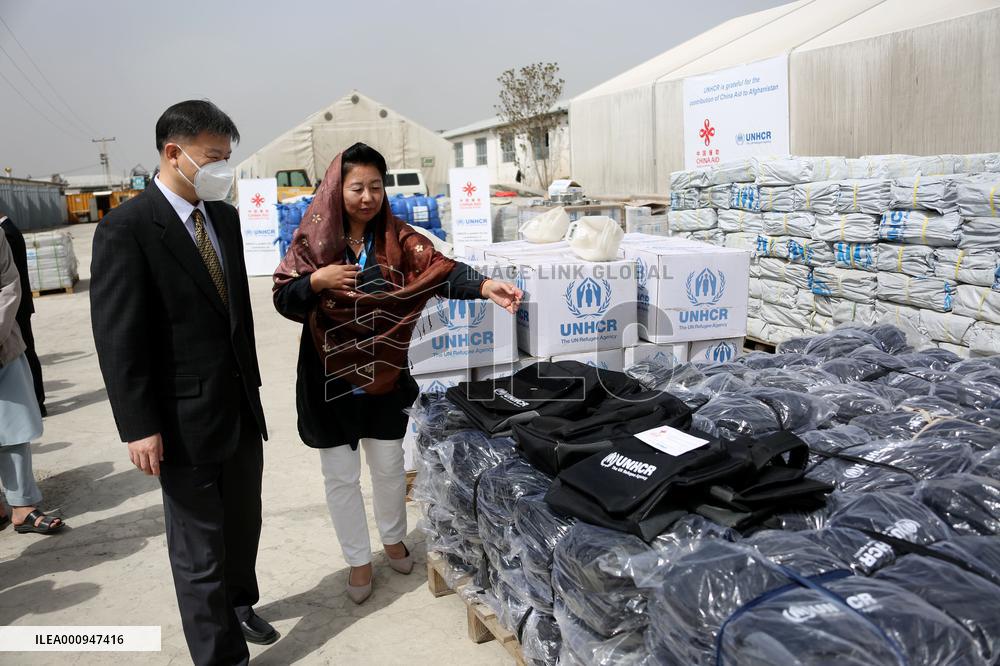 AFGHANISTAN-KABUL-CHINA-HUMANITARIAN ASSISTANCE