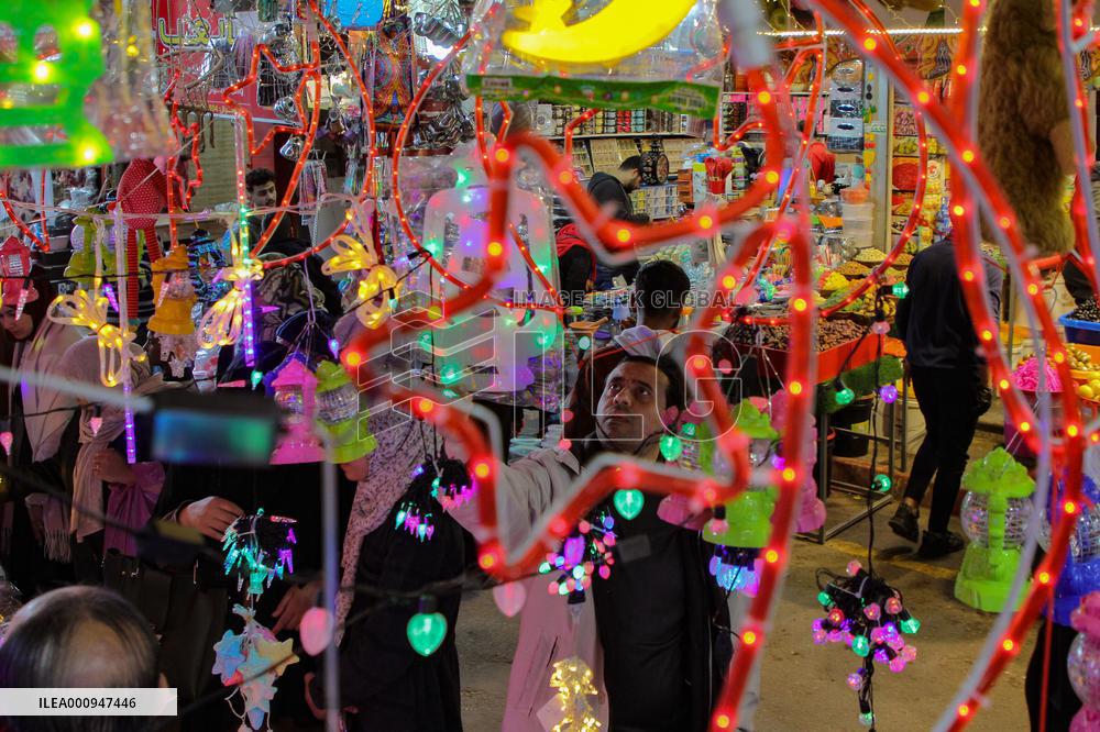 MIDEAST-GAZA CITY-RAMADAN-SHOPPING