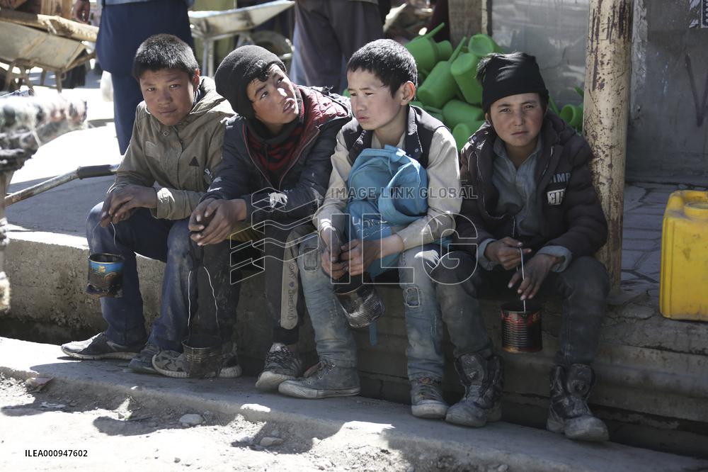 AFGHANISTAN-BAMIYAN-POVERTY