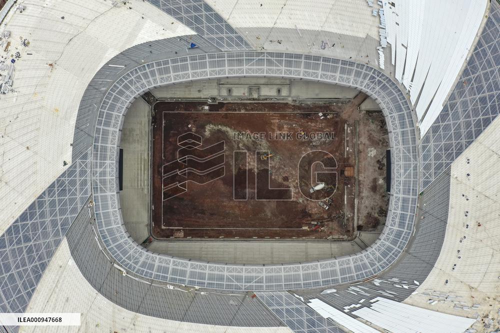 CHINA-CHONGQING-FOOTBALL STADIUM-CONSTRUCTION (CN)