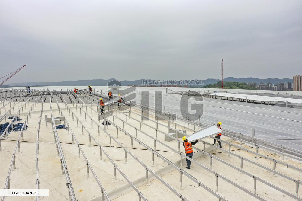 CHINA-CHONGQING-FOOTBALL STADIUM-CONSTRUCTION (CN)
