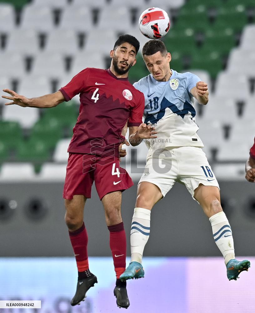 (SP)QATAR-DOHA-FOOTBALL-FRIENDLY MATCH-QATAR VS SLOVENIA