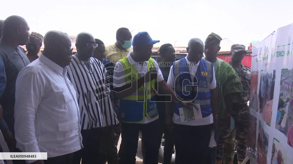 GLOBALink | Ghanaian president commissions Chinese-constructed interchange project