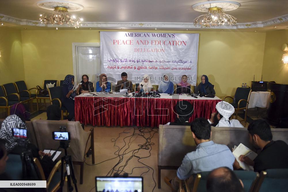 AFGHANISTAN-KABUL-U.S.-ADVOCACY GROUP-VISIT