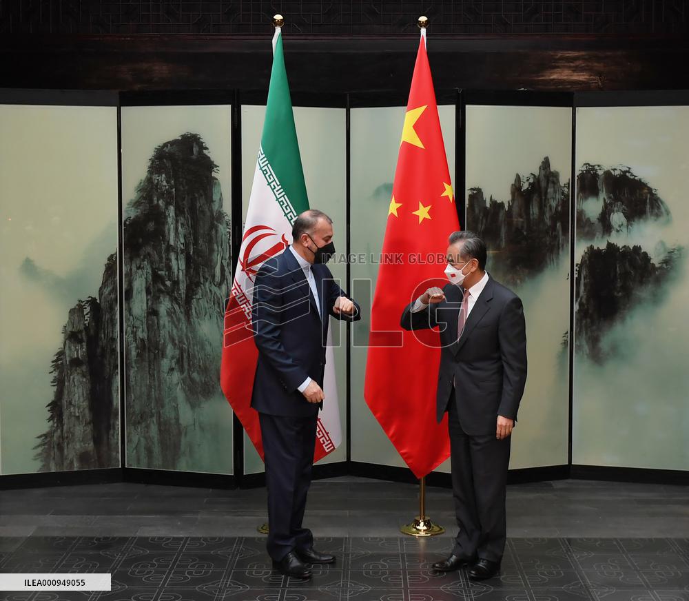CHINA-ANHUI-WANG YI-IRANIAN FM-MEETING (CN)
