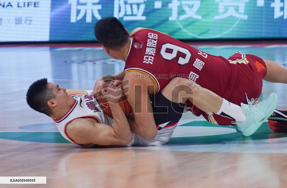 (SP)CHINA-JIANGXI-NANCHANG-BASKETBALL-CBA LEAGUE-GUANGZHOU LOONG LIONS VS SHANXI LOONGS(CN)
