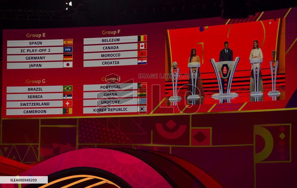 (SP)QATAR-DOHA-FIFA WORLD CUP-FINAL DRAW