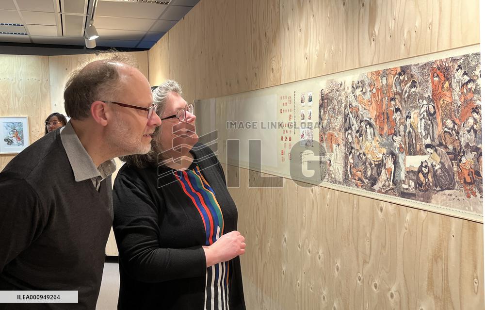 NETHERLANDS-THE HAGUE-CHINESE LITERATURE-EXHIBITION