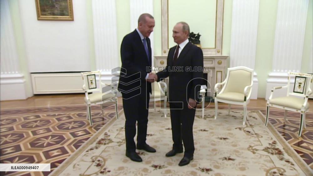 Putin, Erdogan discuss Ukraine issue over phone