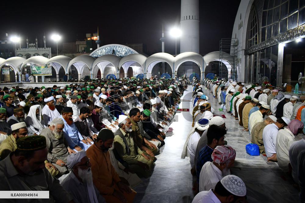 PAKISTAN-LAHORE-RAMADAN-PRAYERS