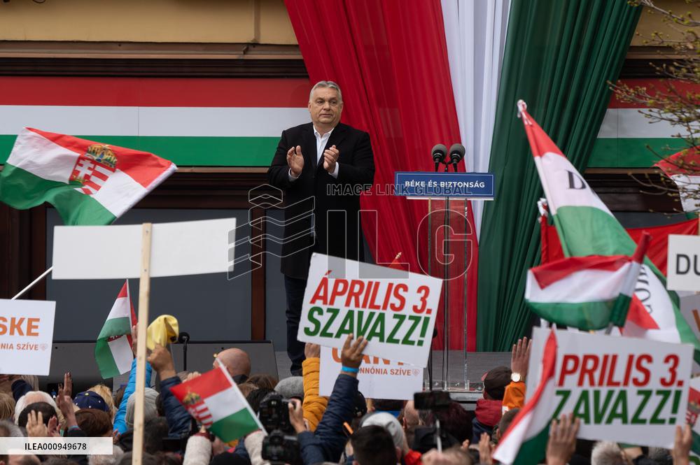 HUNGARY-BUDAPEST-PARLIAMENTARY ELECTIONS-CAMPAIGNS
